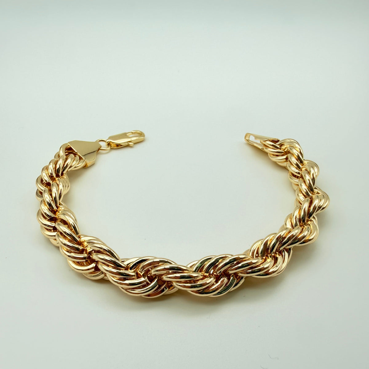 Pulsera Turbillón Oro Goldfilled – 11 mm