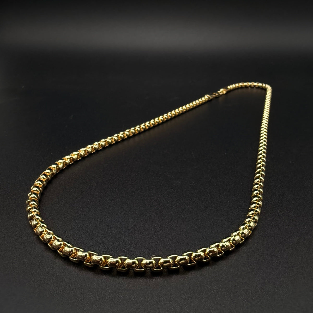 Cadena Veneciana Redonda Oro Goldfilled