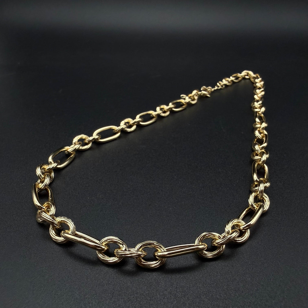 Cadena Rolo Satinada Oro Goldfilled