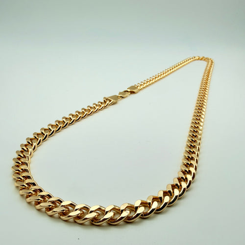 Cadena Grumet Oro Goldfilled – 8 mm