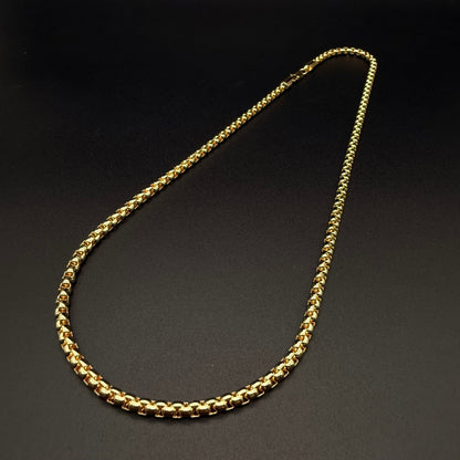 Cadena Veneciana Redonda Oro Goldfilled