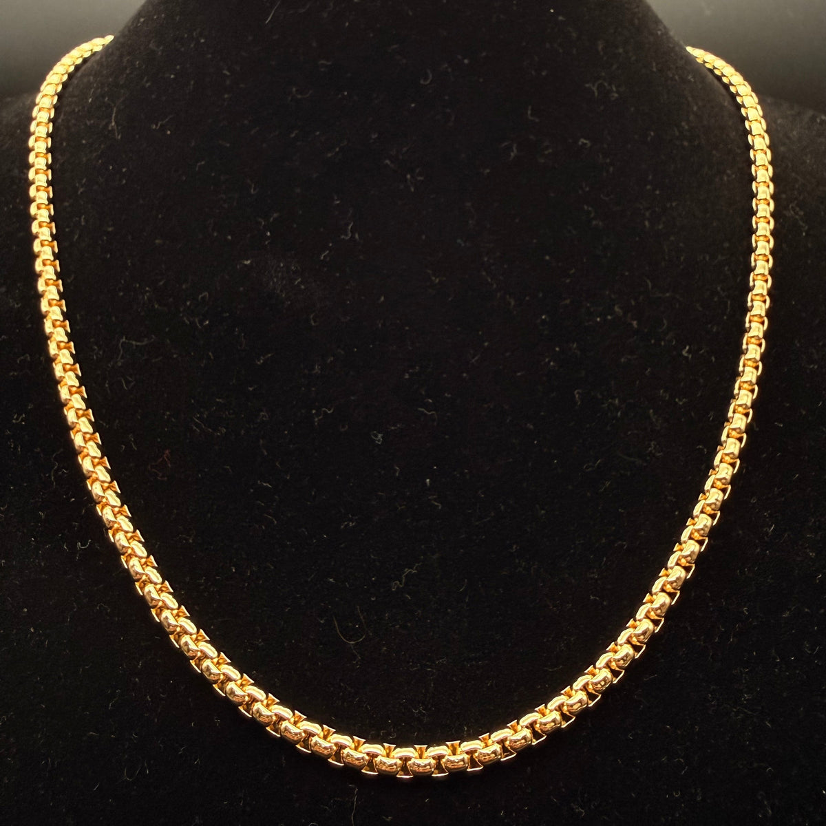 Cadena Veneciana Redonda Oro Goldfilled