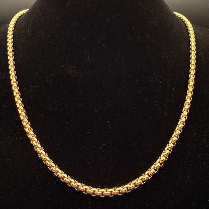 Cadena Veneciana Redonda Oro Goldfilled