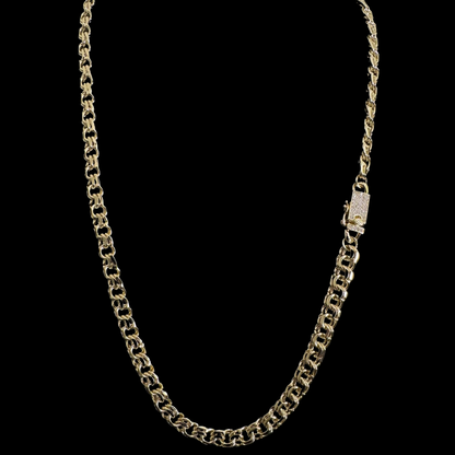 Cadena Doble Rolo Oro Goldfilled – 60 cm