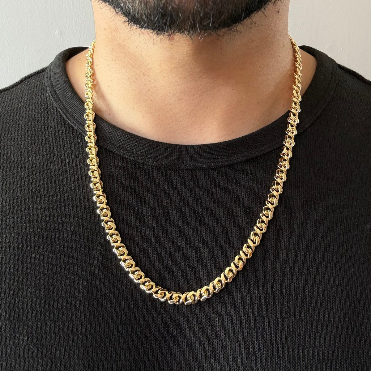 Cadena Diamond Oro Goldfilled – 7 mm