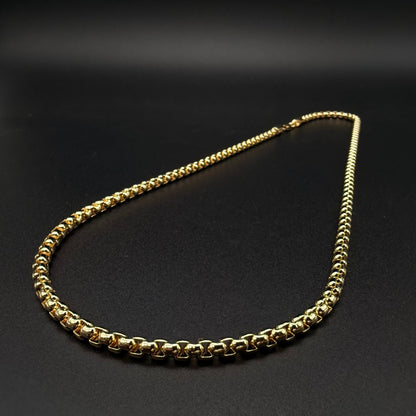 Cadena Veneciana Redonda Oro Goldfilled