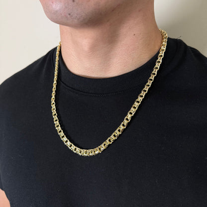 Cadena Doble Rolo Oro Goldfilled – 60 cm