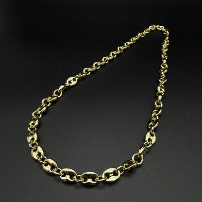 Cadena Gucci Inflada Oro Goldfilled
