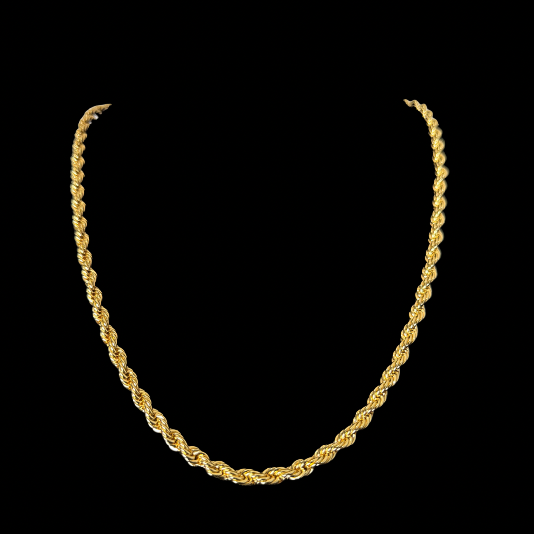 Cadena Turbillón Oro Goldfilled – 5 mm