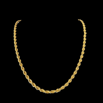 Cadena Turbillón Oro Goldfilled – 5 mm