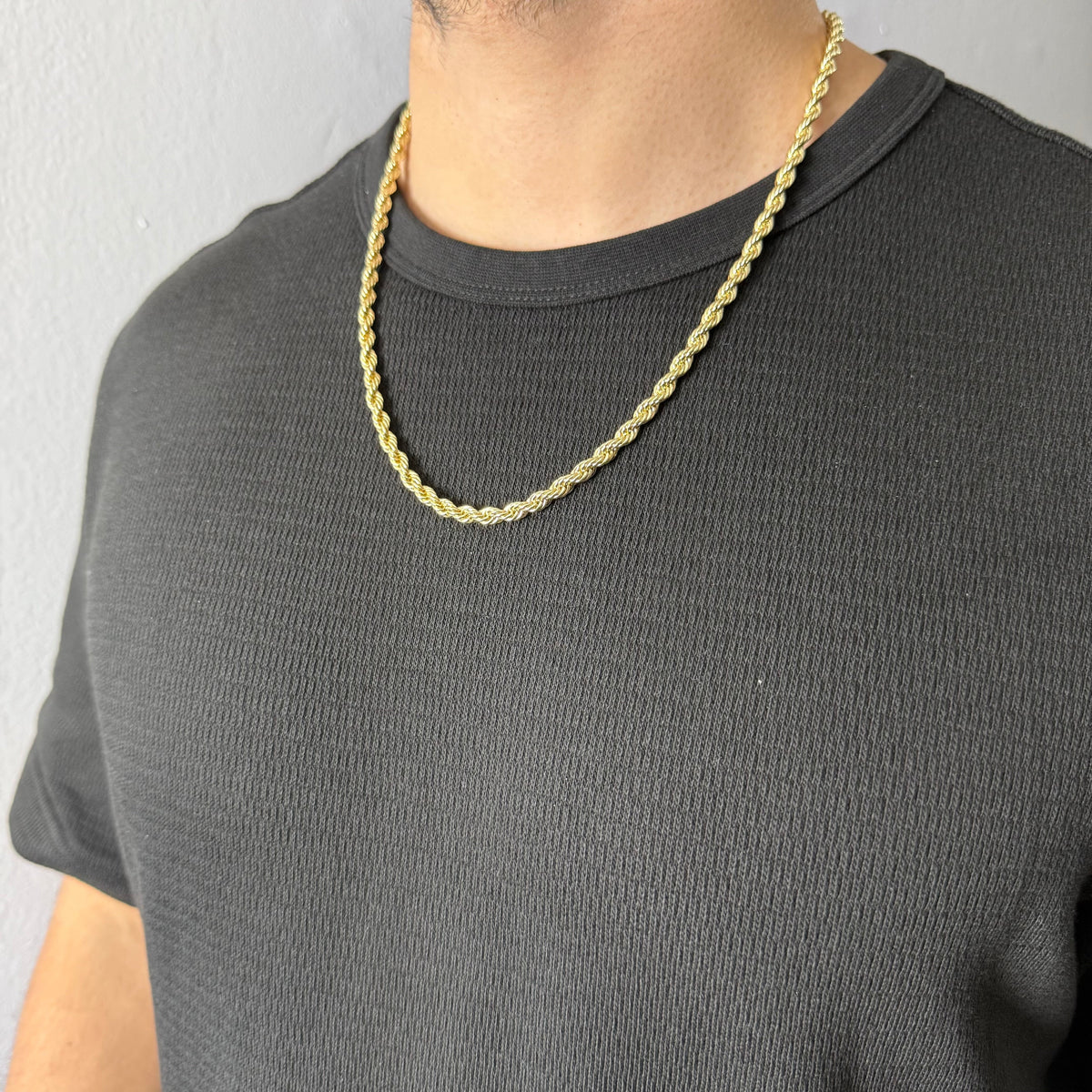 Cadena Turbillón Oro Goldfilled – 5 mm