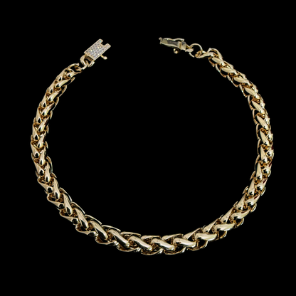 Pulsera Soga Oro Goldfilled – 5 mm