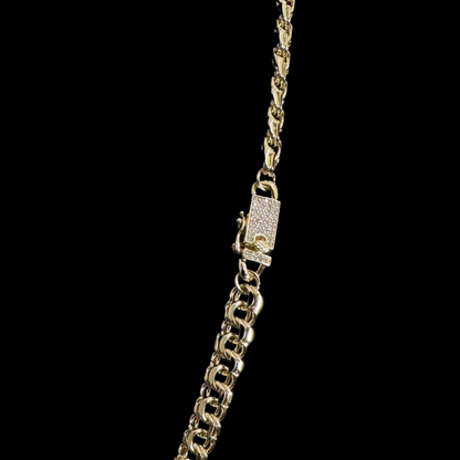 Cadena Doble Rolo Oro Goldfilled – 60 cm