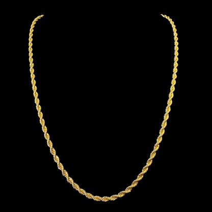 Cadena Turbillón Oro Goldfilled – 4 mm