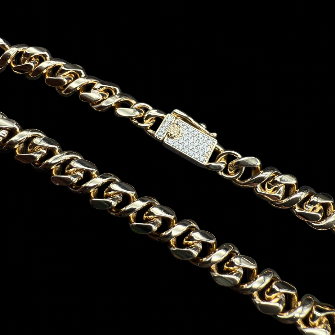 Pulsera Diamond Oro Goldfilled – 7 mm