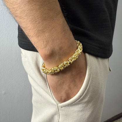 Pulsera Camino del Inca Oro Goldfilled – 8 mm