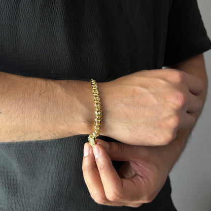 Pulsera Diamond Oro Goldfilled – 7 mm