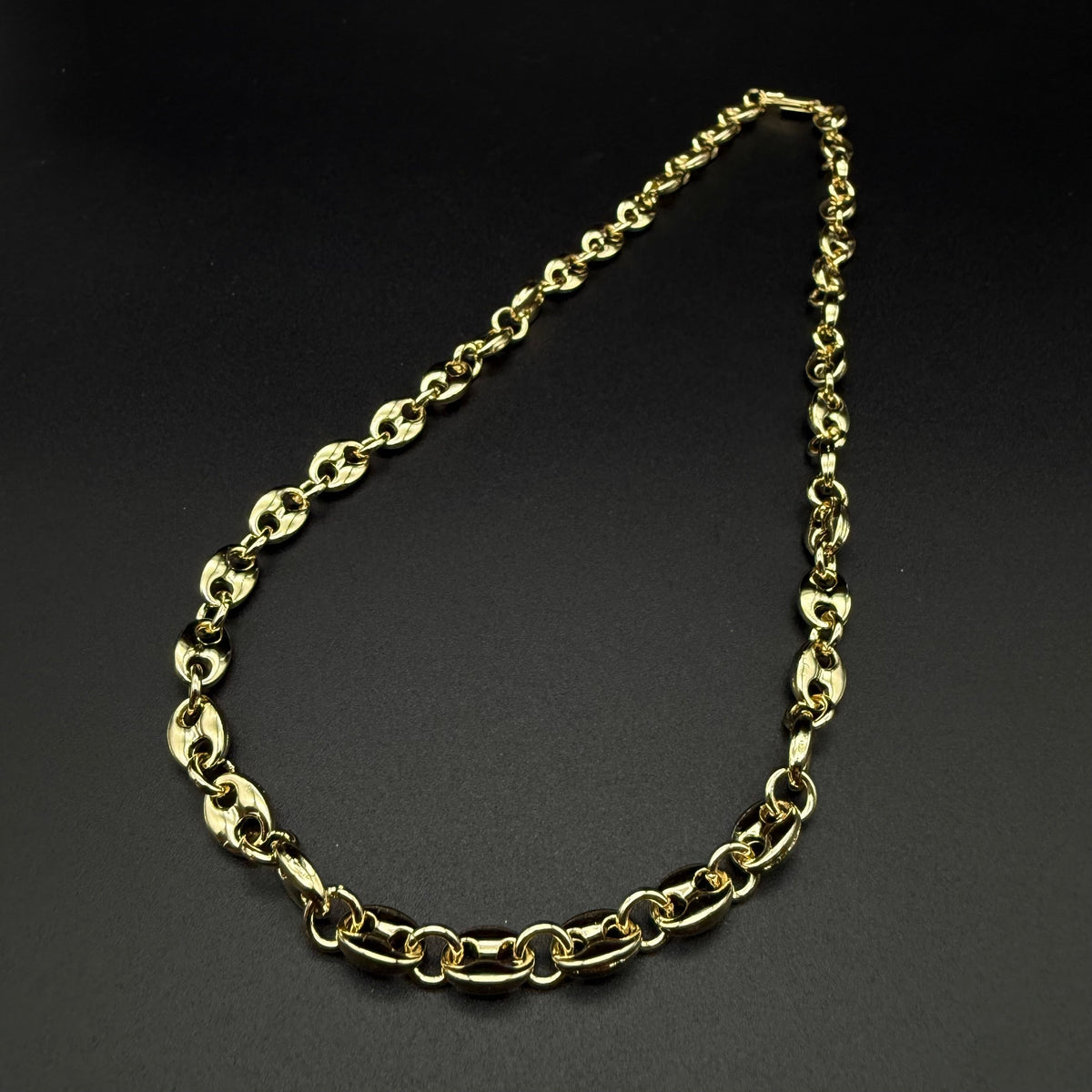 Cadena Gucci Inflada Oro Goldfilled