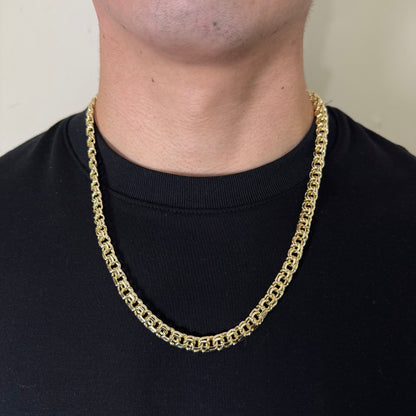 Cadena Doble Rolo Oro Goldfilled – 60 cm