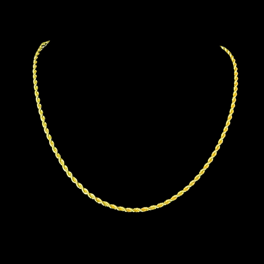 Cadena Turbillón Oro Goldfilled – 2 mm