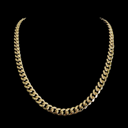 Cadena Cubana Oro Goldfilled – 8 mm