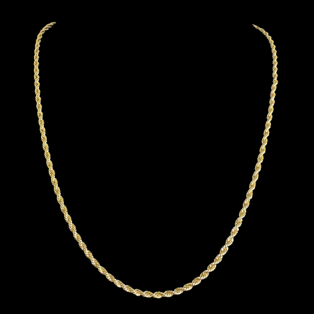 Cadena Turbillón Oro Goldfilled – 3 mm