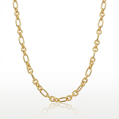 Cadena Rolo Satinada Oro Goldfilled