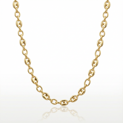 Cadena Gucci Inflada Oro Goldfilled