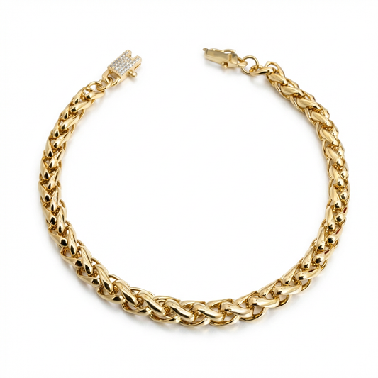 Pulsera Soga Oro Goldfilled – 5 mm