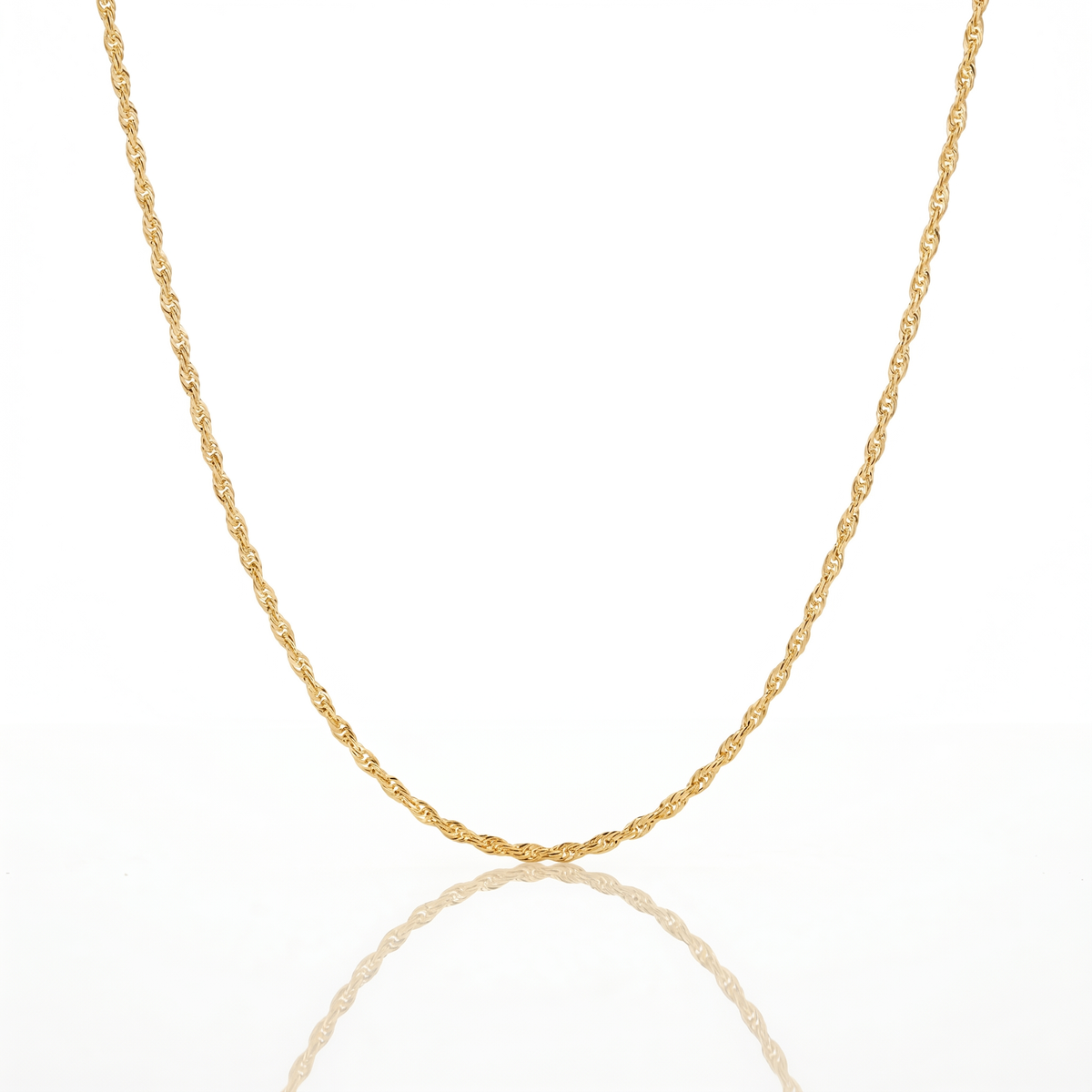 Cadena Turbillón Oro Goldfilled – 2 mm