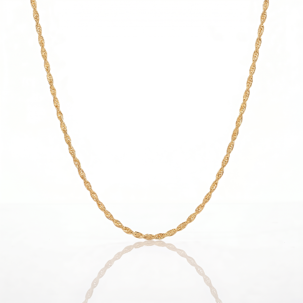 Cadena Turbillón Oro Goldfilled – 3 mm