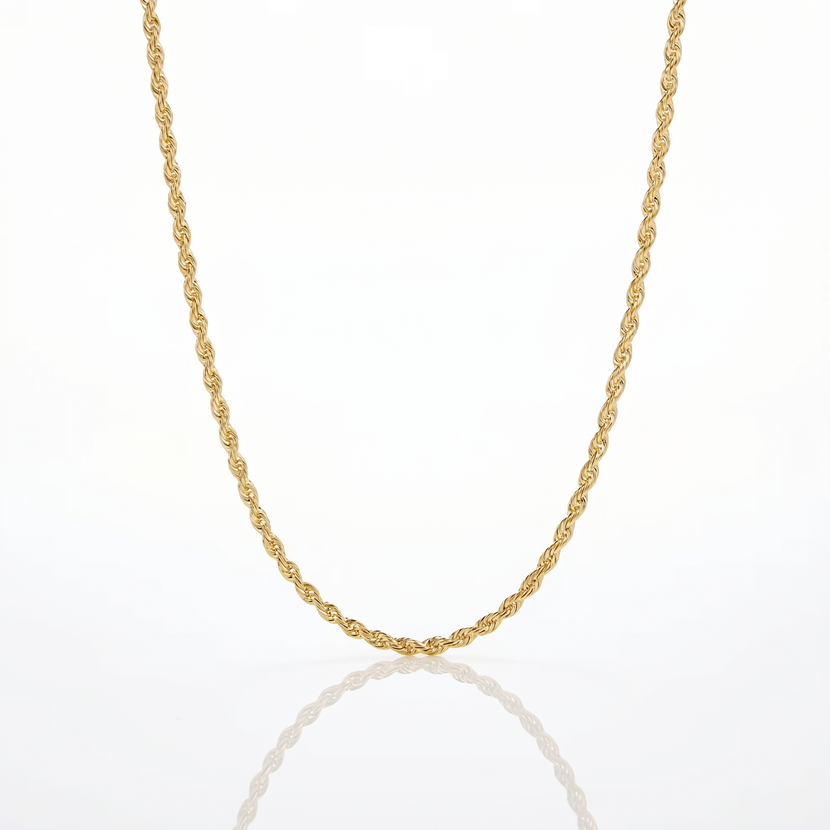 Cadena Turbillón Oro Goldfilled – 4 mm