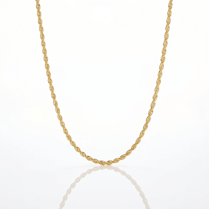 Cadena Turbillón Oro Goldfilled – 4 mm