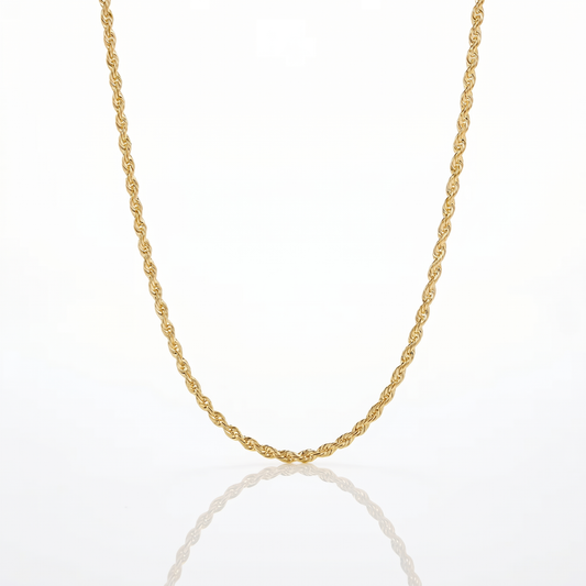 Cadena Turbillón Oro Goldfilled – 4 mm