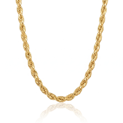 Cadena Turbillón Oro Goldfilled – 6 mm
