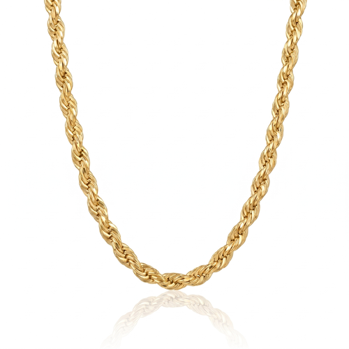 Cadena Turbillón Oro Goldfilled – 6 mm