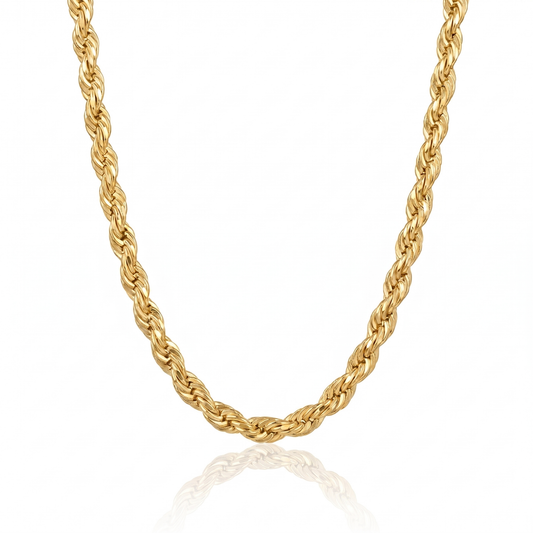 Cadena Turbillón Oro Goldfilled – 6 mm