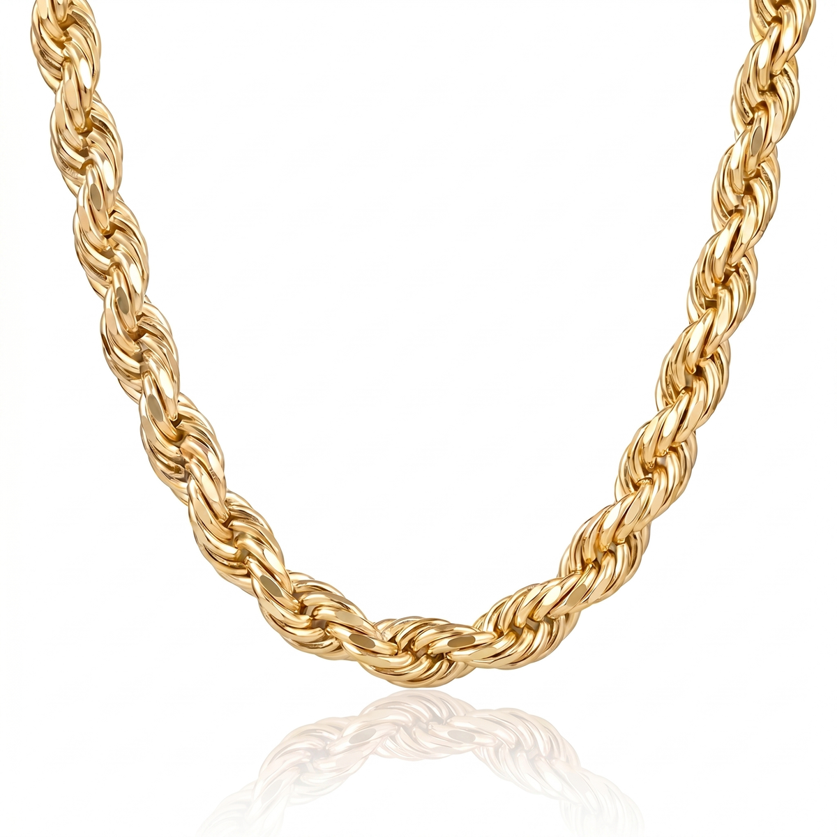 Cadena Turbillón Oro Goldfilled – 8mm