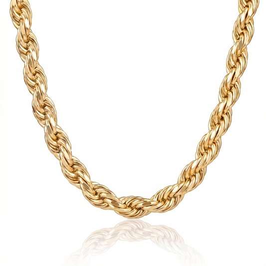 Cadena Turbillón Oro Goldfilled – 8mm