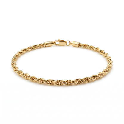 Pulsera Turbillón Oro Goldfilled – 2,5mm
