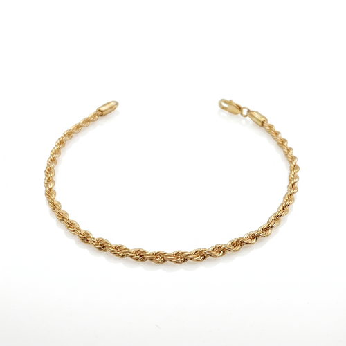 Pulsera Turbillón Oro Goldfilled – 2,5mm