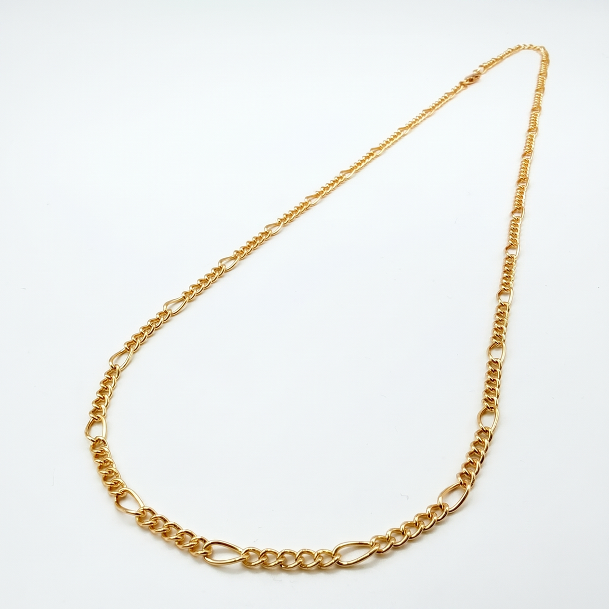Cadena Fígaro Oro Goldfilled – 4 mm