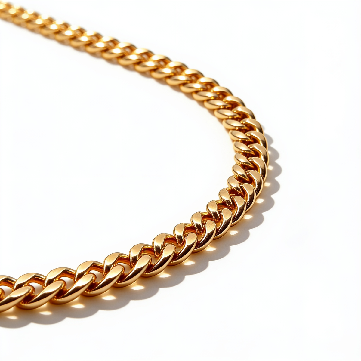 Cadena Cubana Oro Goldfilled Rosa – 3.5mm