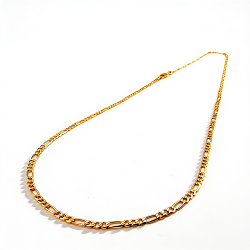 Cadena Fígaro Oro Goldfilled Rosa- 2.5mm