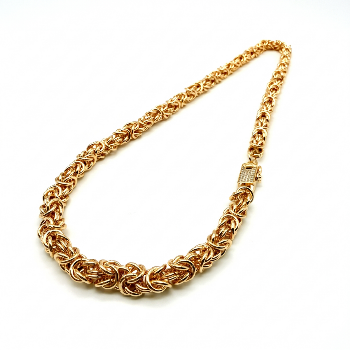 Cadena Camino del Inca Oro Goldfilled – 8 mm